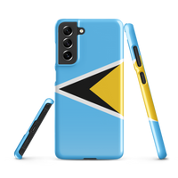 Thumbnail for St. Lucia Flag Snap case for Samsung®