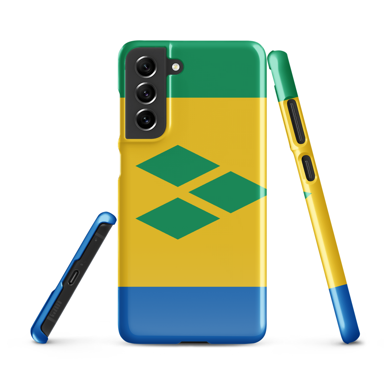 St. Vincent and the Grenadines Flag Snap case for Samsung®