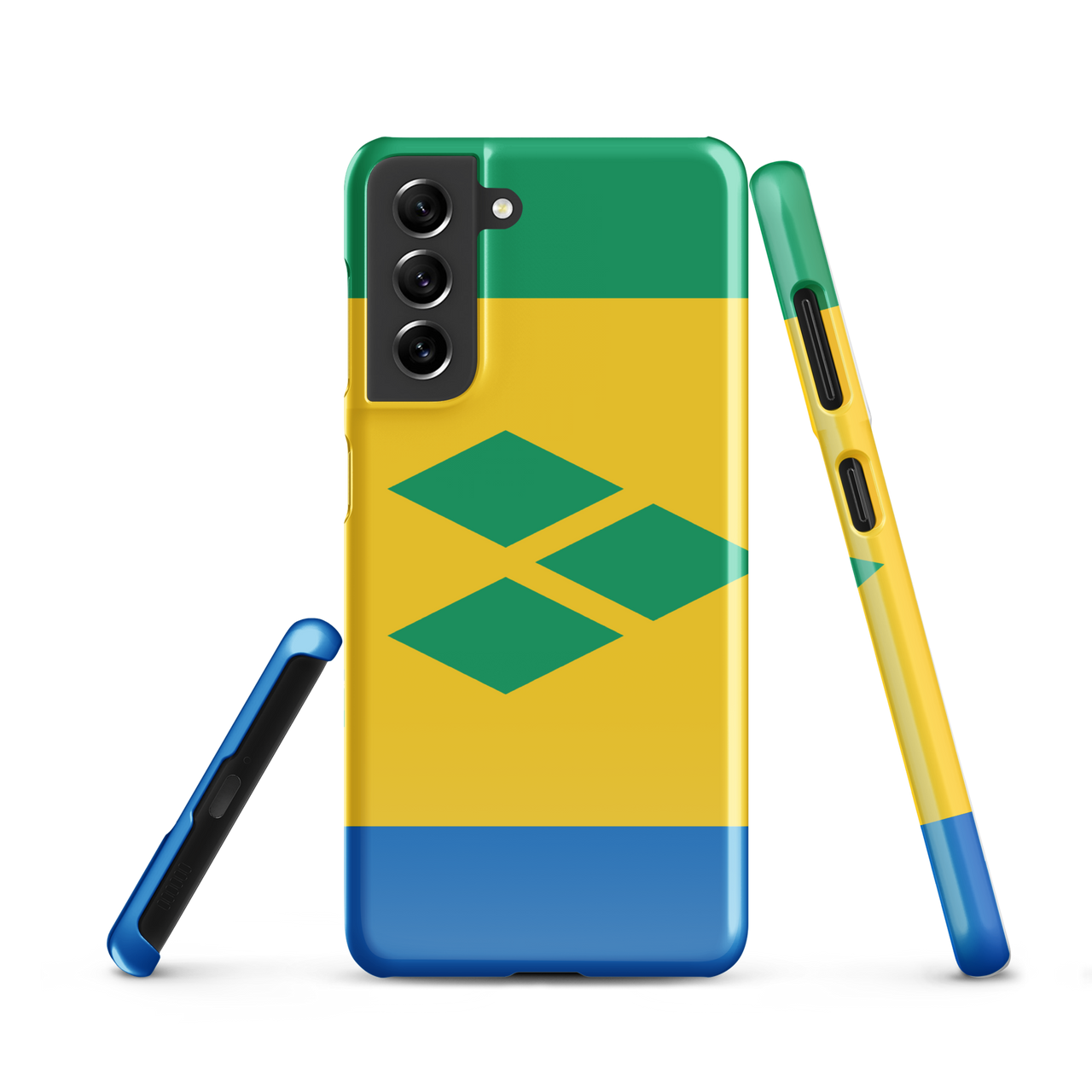 St. Vincent and the Grenadines Flag Snap case for Samsung®