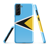 Thumbnail for St. Lucia Flag Snap case for Samsung®