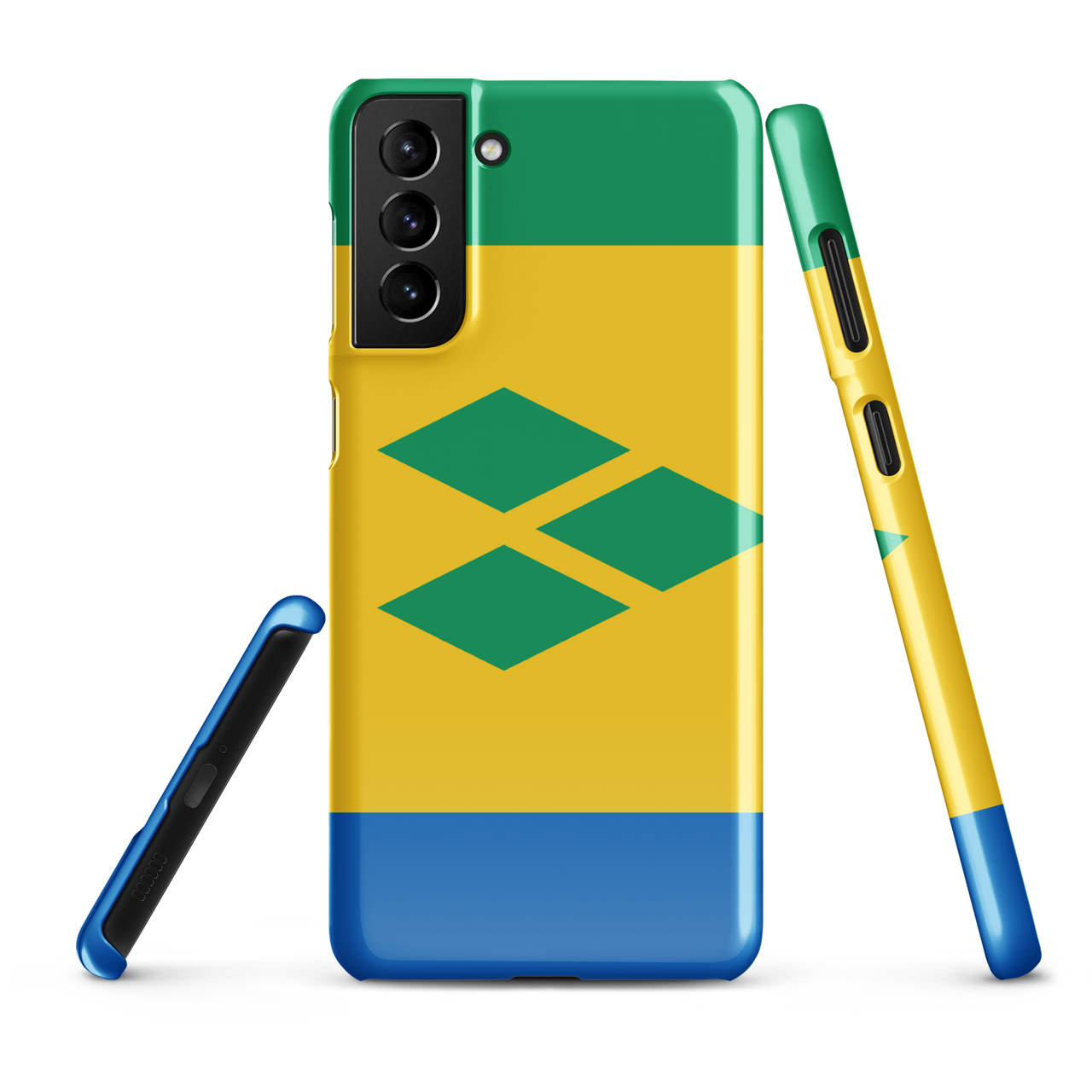 St. Vincent and the Grenadines Flag Snap case for Samsung®