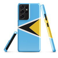 Thumbnail for St. Lucia Flag Snap case for Samsung®