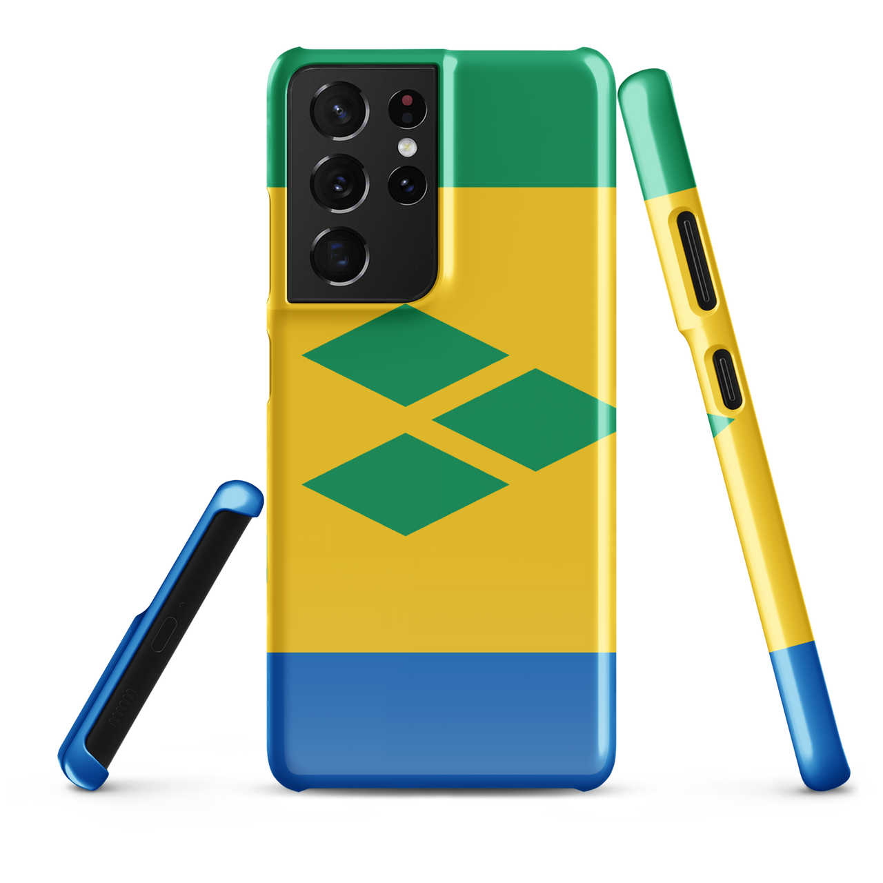 St. Vincent and the Grenadines Flag Snap case for Samsung®