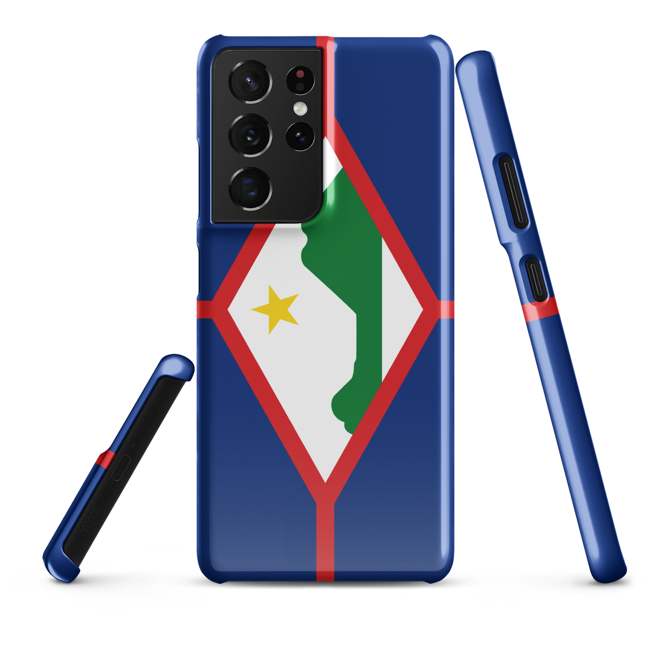 Sint Eustatius Flag Snap case for Samsung®