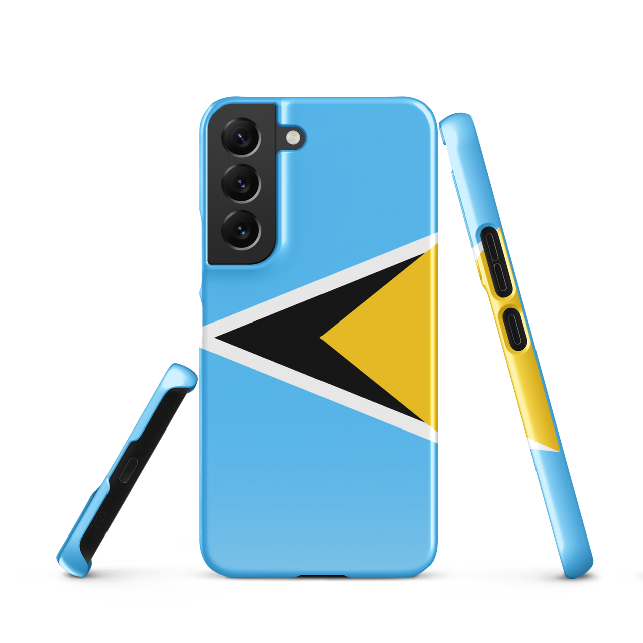 St. Lucia Flag Snap case for Samsung®