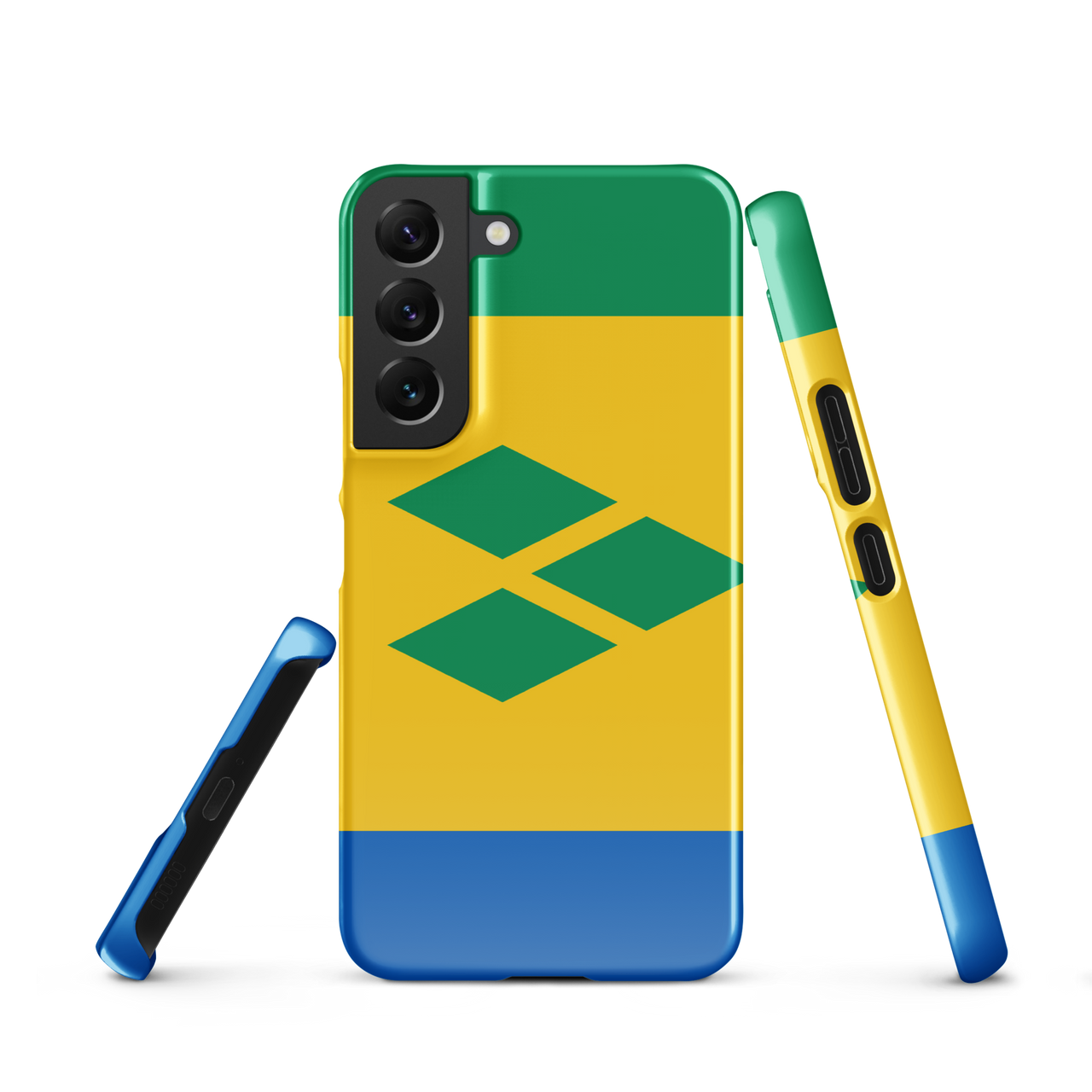 St. Vincent and the Grenadines Flag Snap case for Samsung®