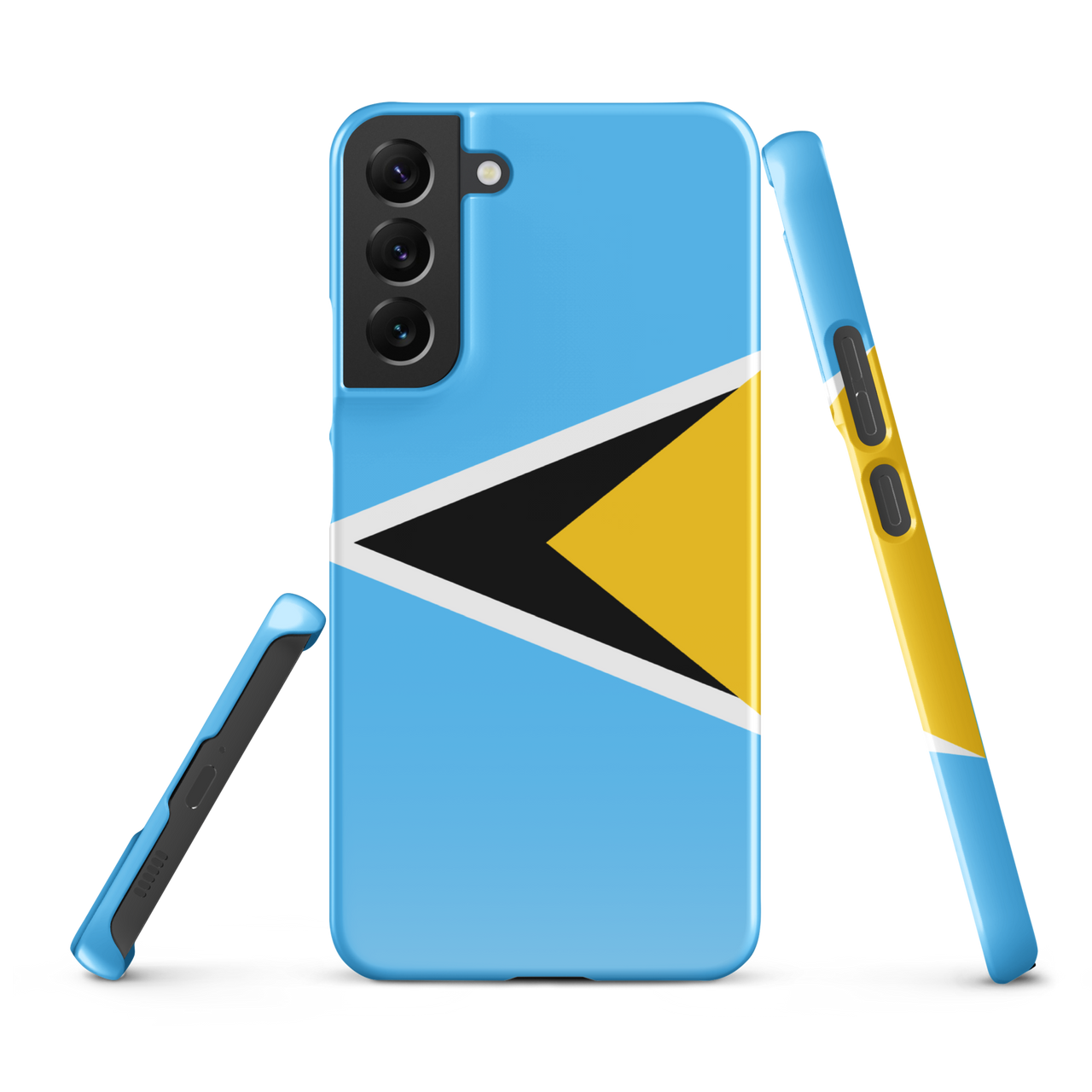 St. Lucia Flag Snap case for Samsung®