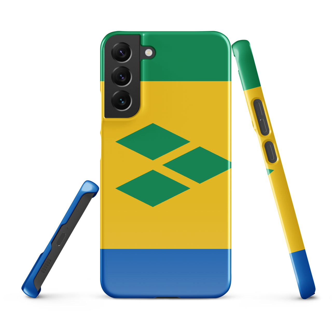 St. Vincent and the Grenadines Flag Snap case for Samsung®