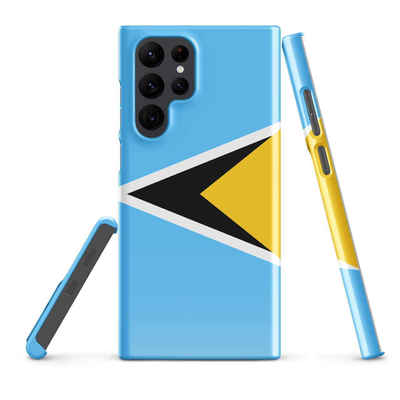 St. Lucia Flag Snap case for Samsung®