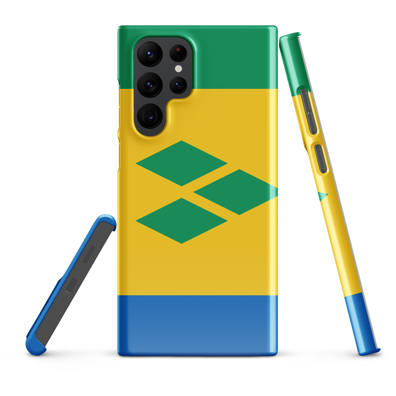 St. Vincent and the Grenadines Flag Snap case for Samsung®