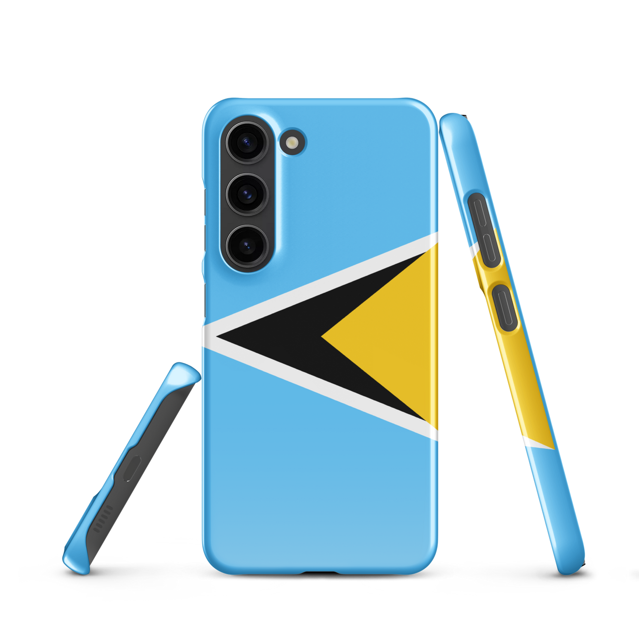 St. Lucia Flag Snap case for Samsung®