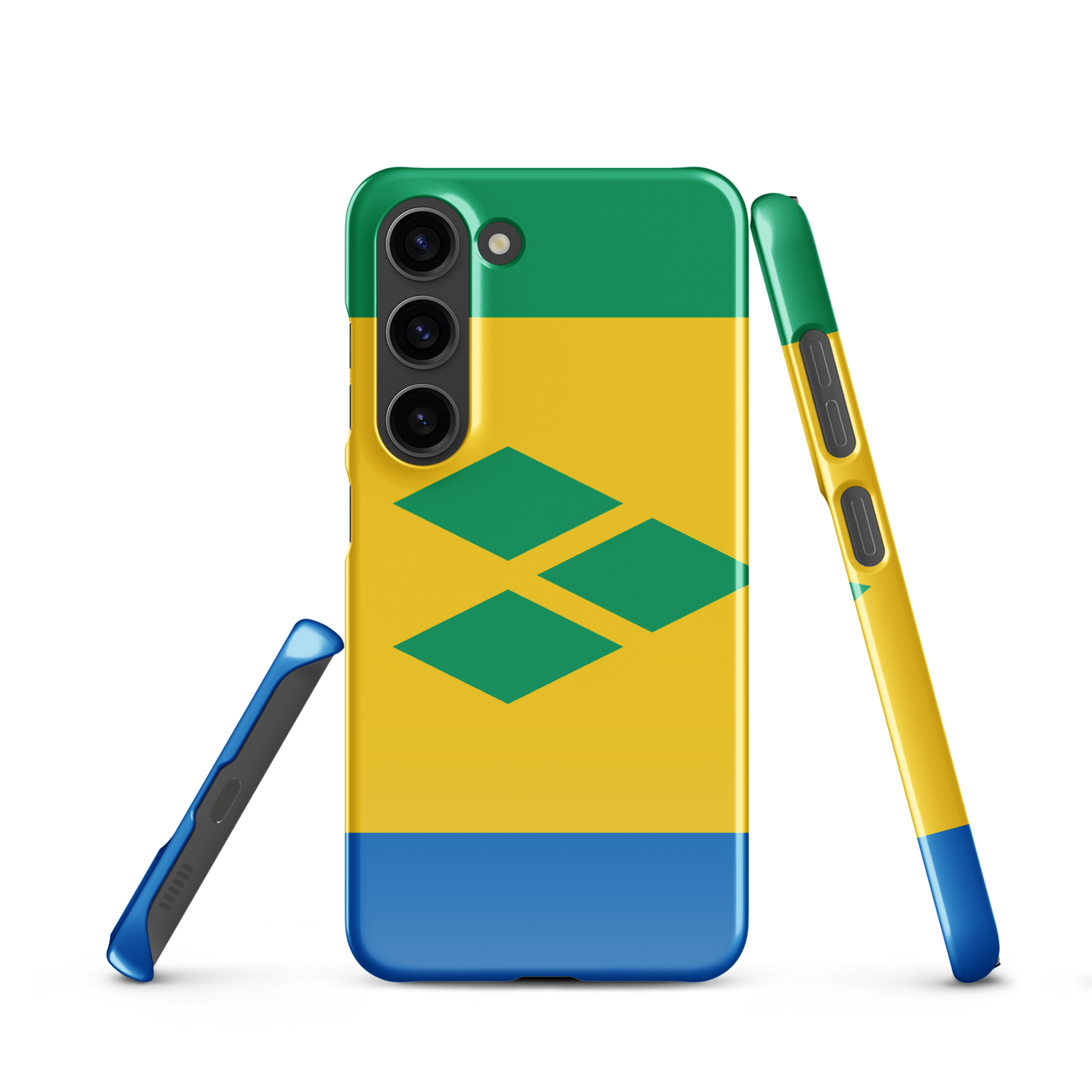 St. Vincent and the Grenadines Flag Snap case for Samsung®