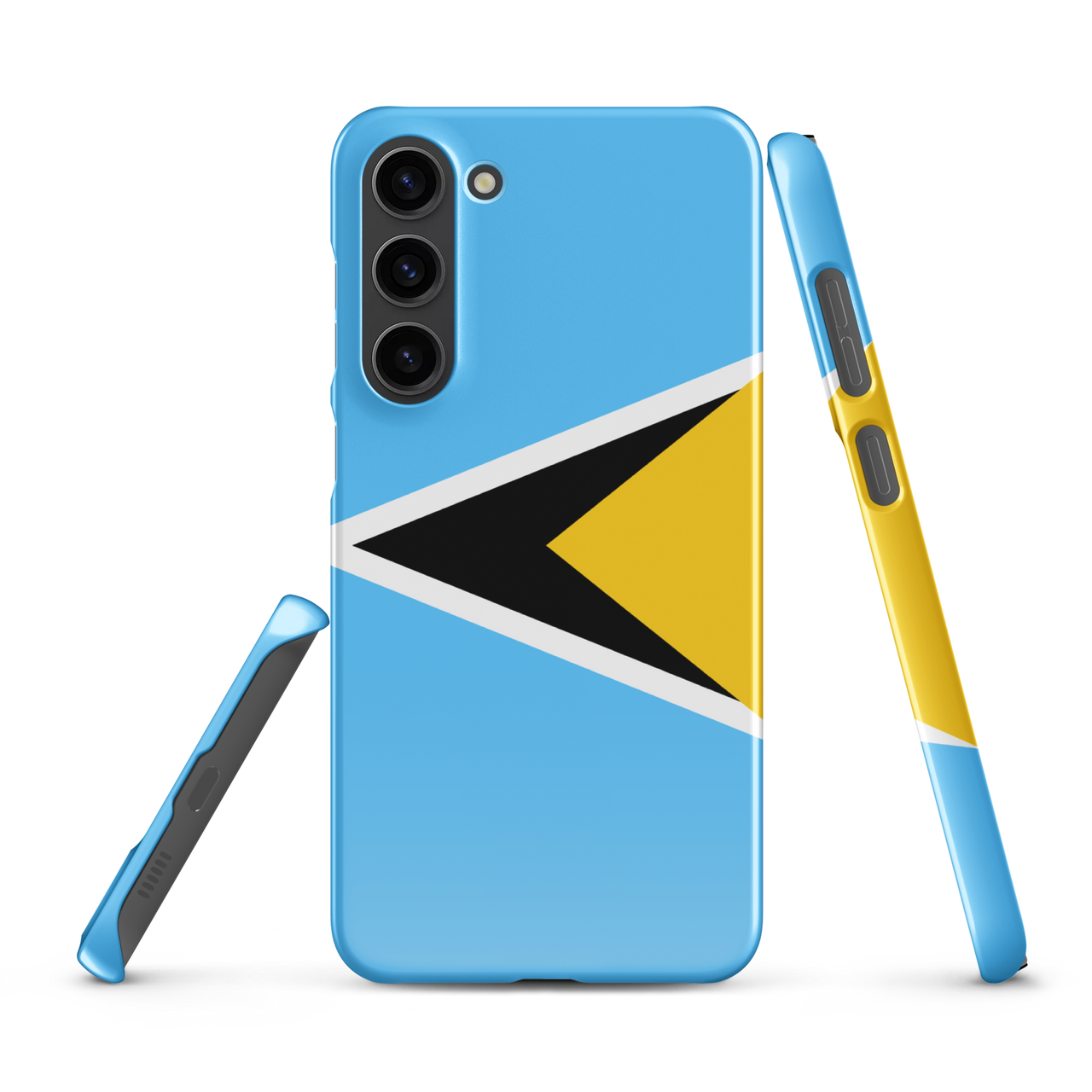 St. Lucia Flag Snap case for Samsung®