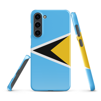 Thumbnail for St. Lucia Flag Snap case for Samsung®