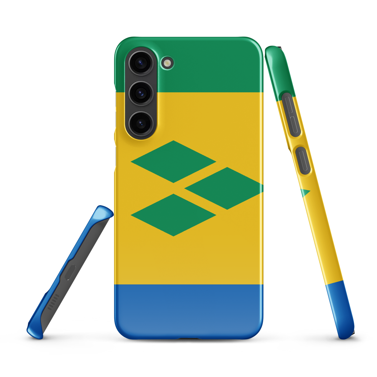 St. Vincent and the Grenadines Flag Snap case for Samsung®