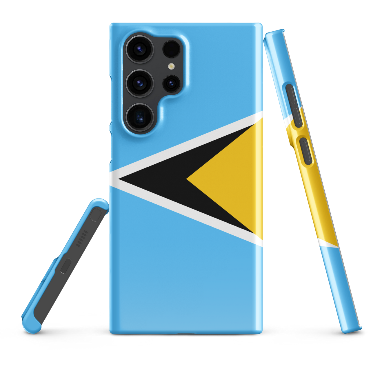 St. Lucia Flag Snap case for Samsung®