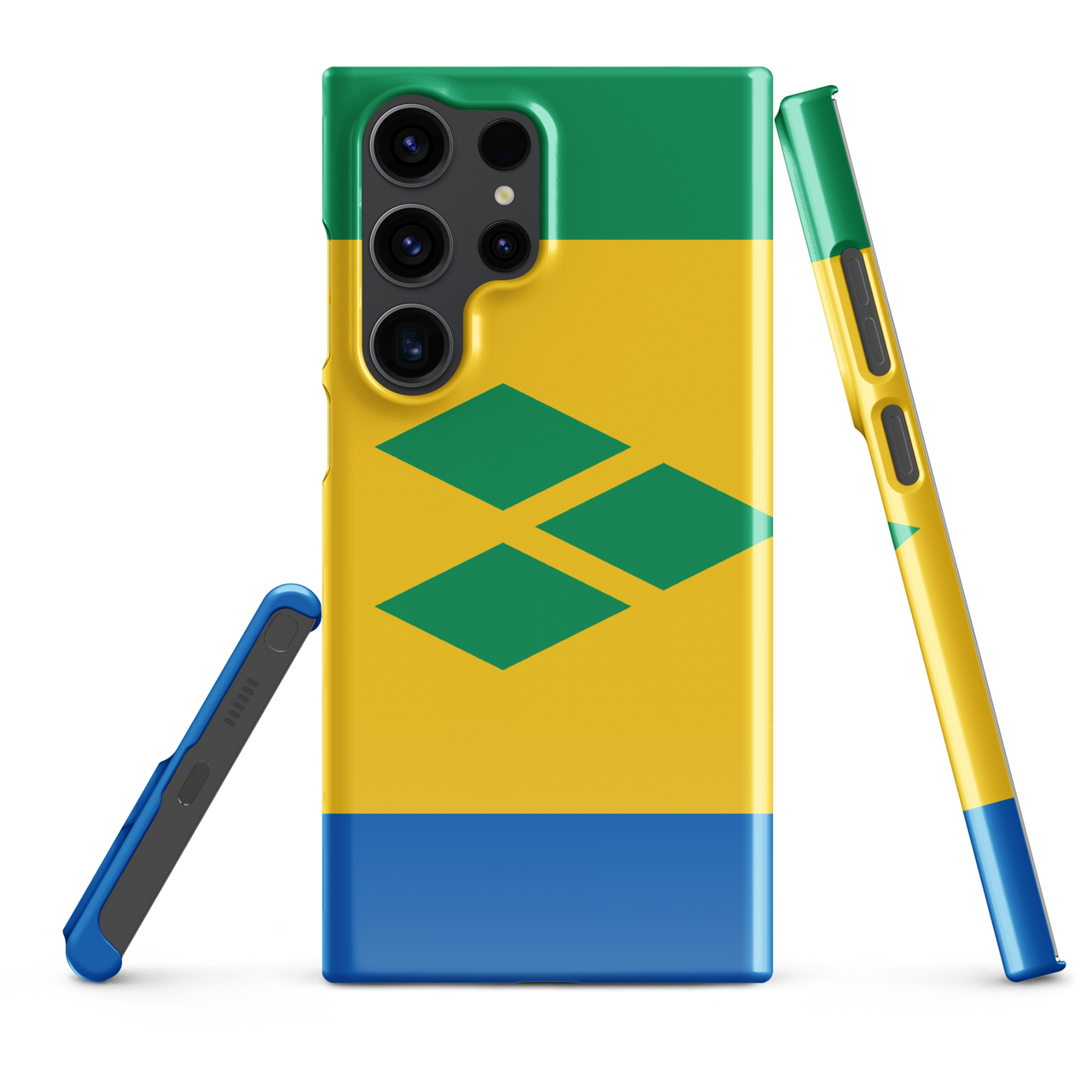 St. Vincent and the Grenadines Flag Snap case for Samsung®