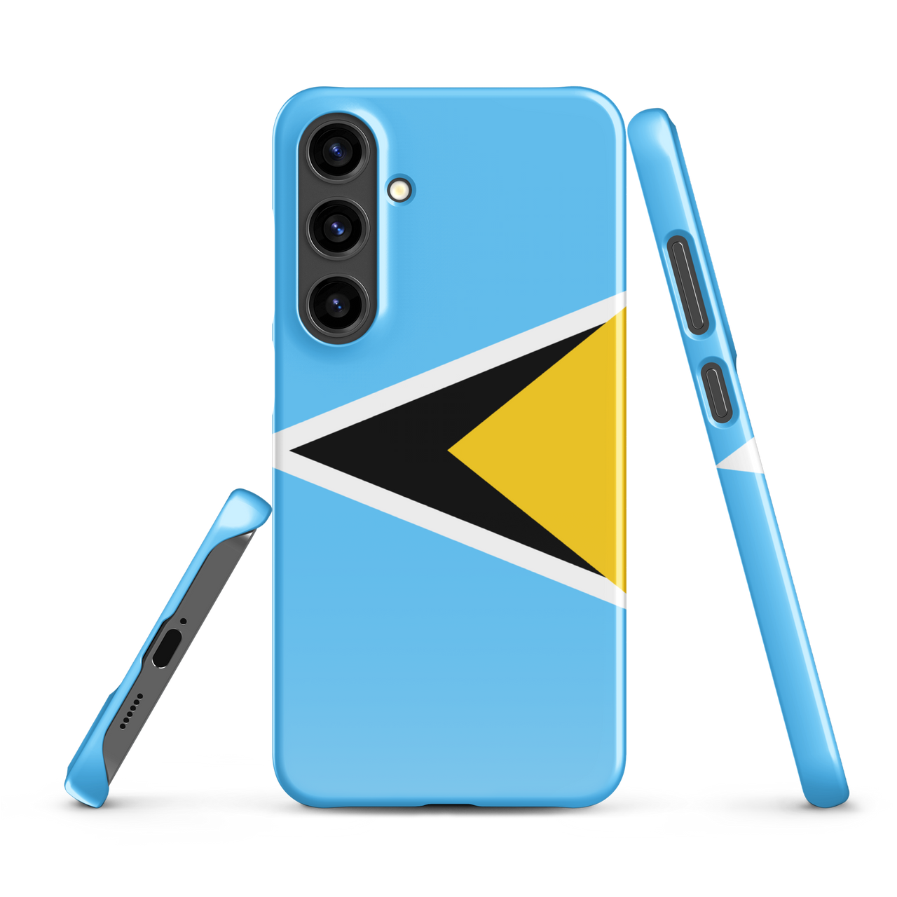 St. Lucia Flag Snap case for Samsung®