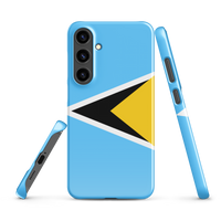 Thumbnail for St. Lucia Flag Snap case for Samsung®