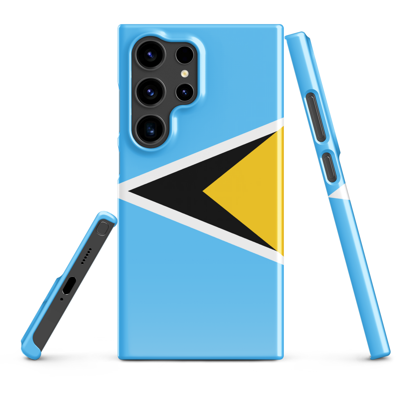 St. Lucia Flag Snap case for Samsung®