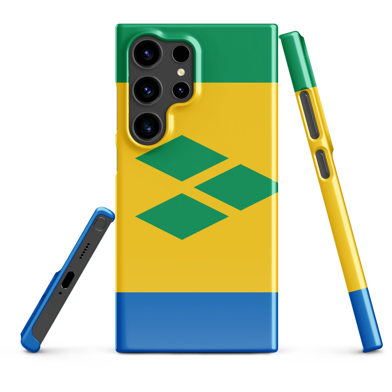 St. Vincent and the Grenadines Flag Snap case for Samsung®