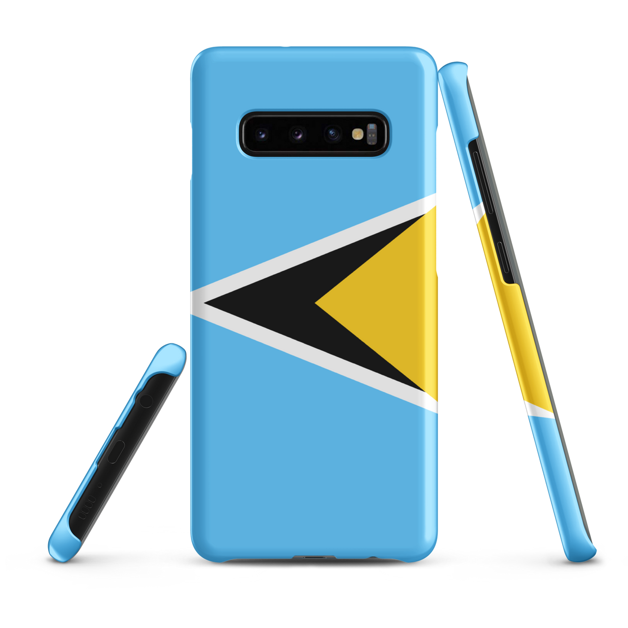 St. Lucia Flag Snap case for Samsung®