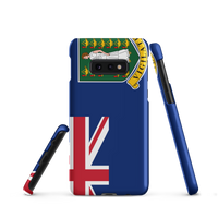 Thumbnail for British Virgin Islands Flag Snap case for Samsung®