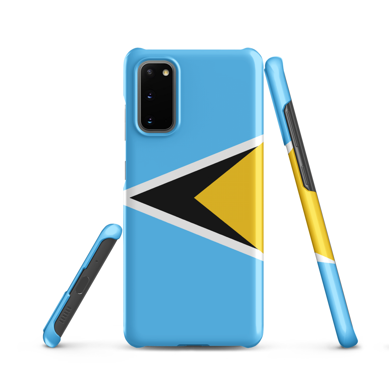 St. Lucia Flag Snap case for Samsung®