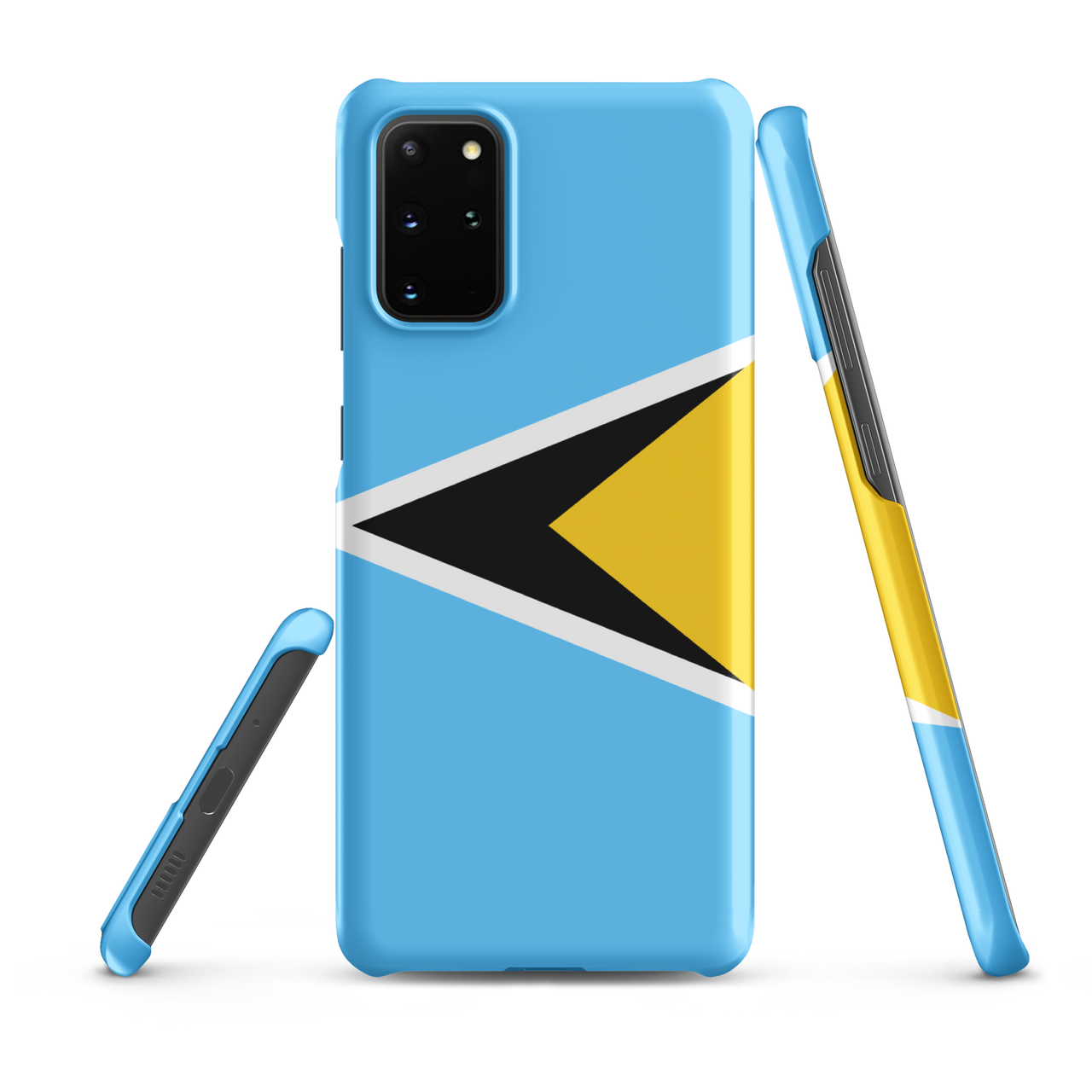 St. Lucia Flag Snap case for Samsung®