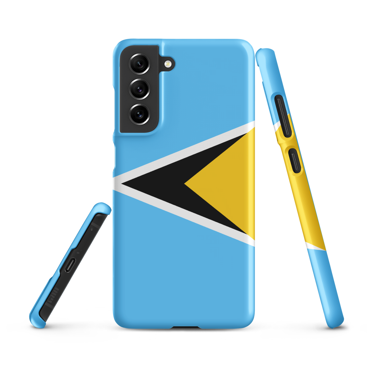 St. Lucia Flag Snap case for Samsung®