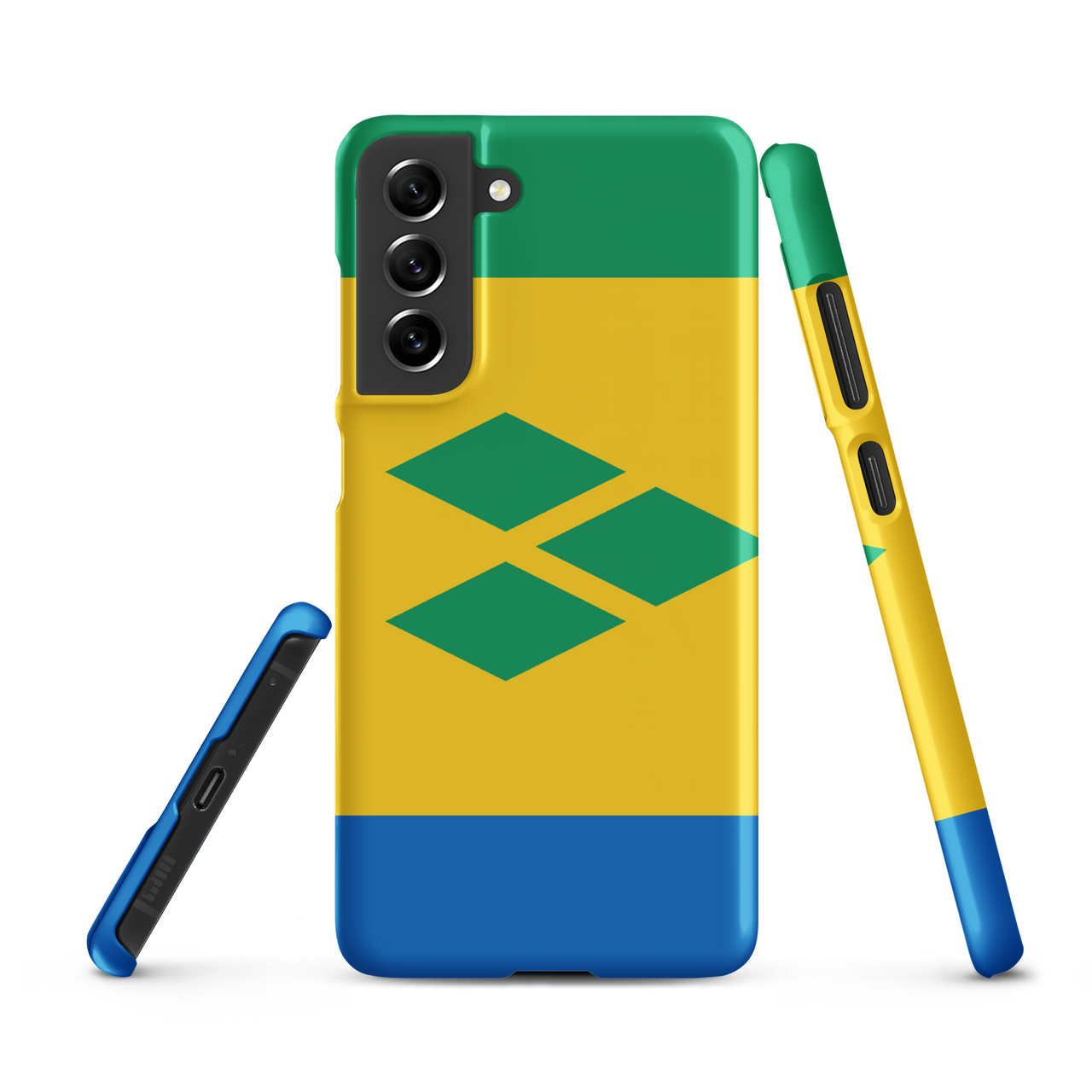 St. Vincent and the Grenadines Flag Snap case for Samsung®