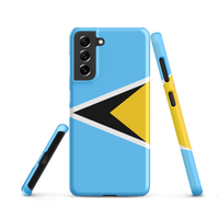 Thumbnail for St. Lucia Flag Snap case for Samsung®