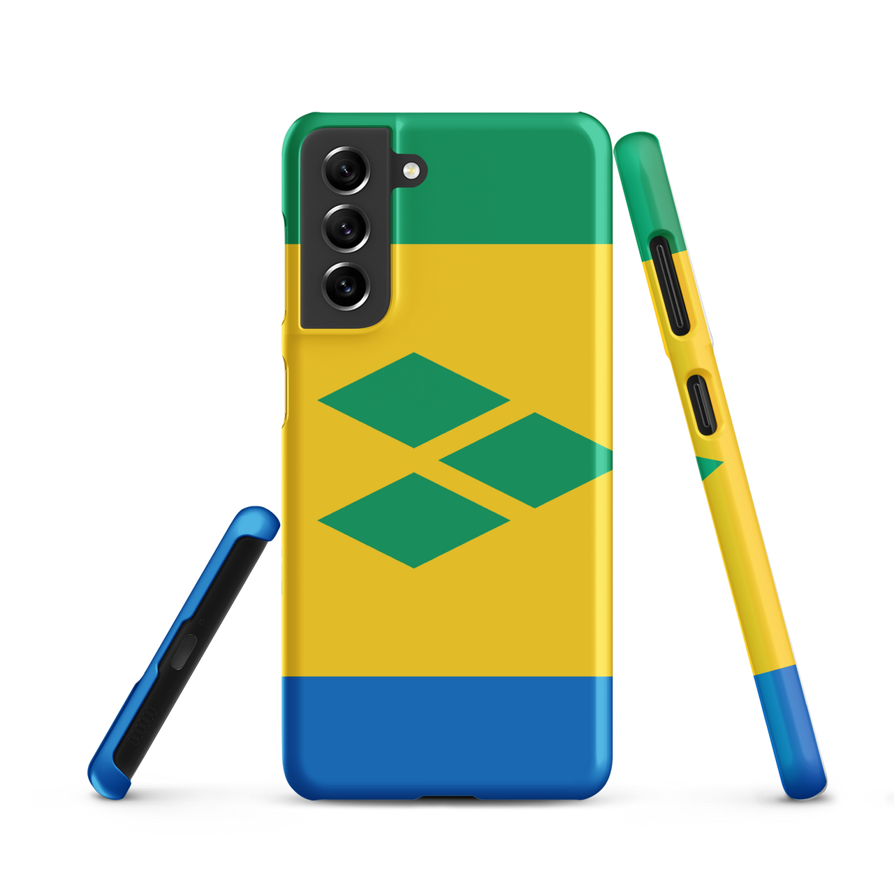 St. Vincent and the Grenadines Flag Snap case for Samsung®