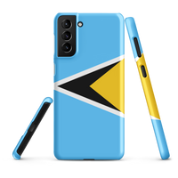 Thumbnail for St. Lucia Flag Snap case for Samsung®