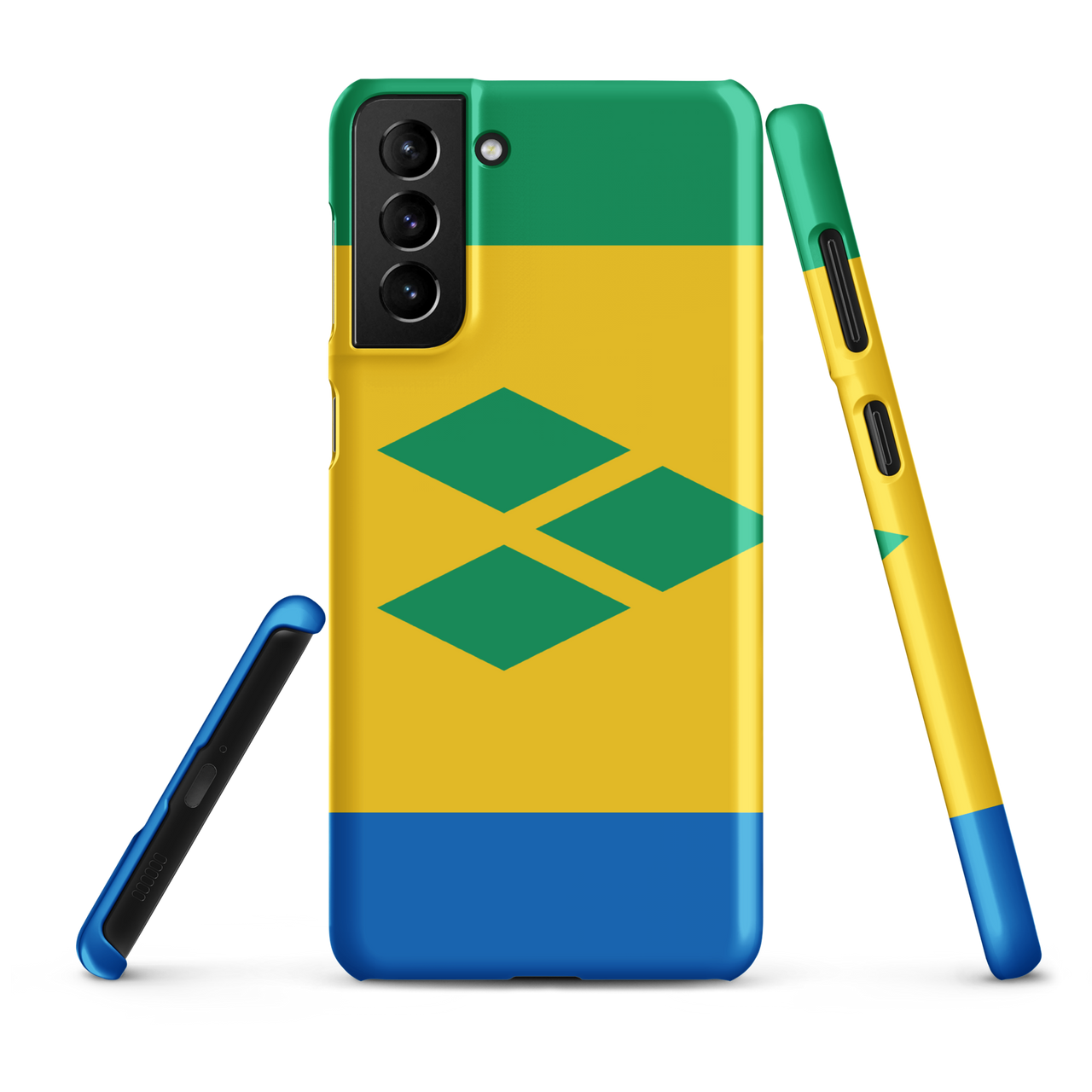 St. Vincent and the Grenadines Flag Snap case for Samsung®