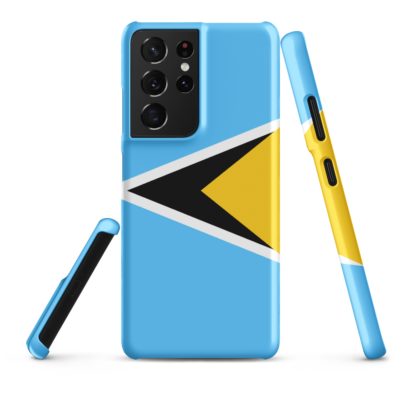 St. Lucia Flag Snap case for Samsung®