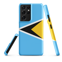 Thumbnail for St. Lucia Flag Snap case for Samsung®