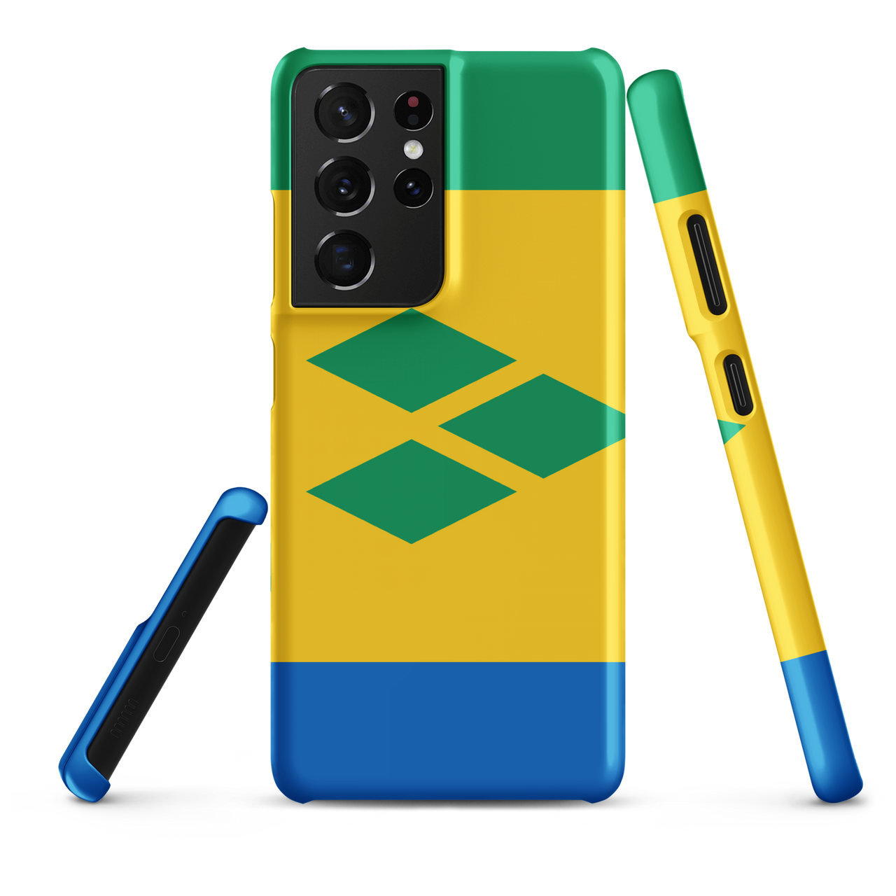 St. Vincent and the Grenadines Flag Snap case for Samsung®