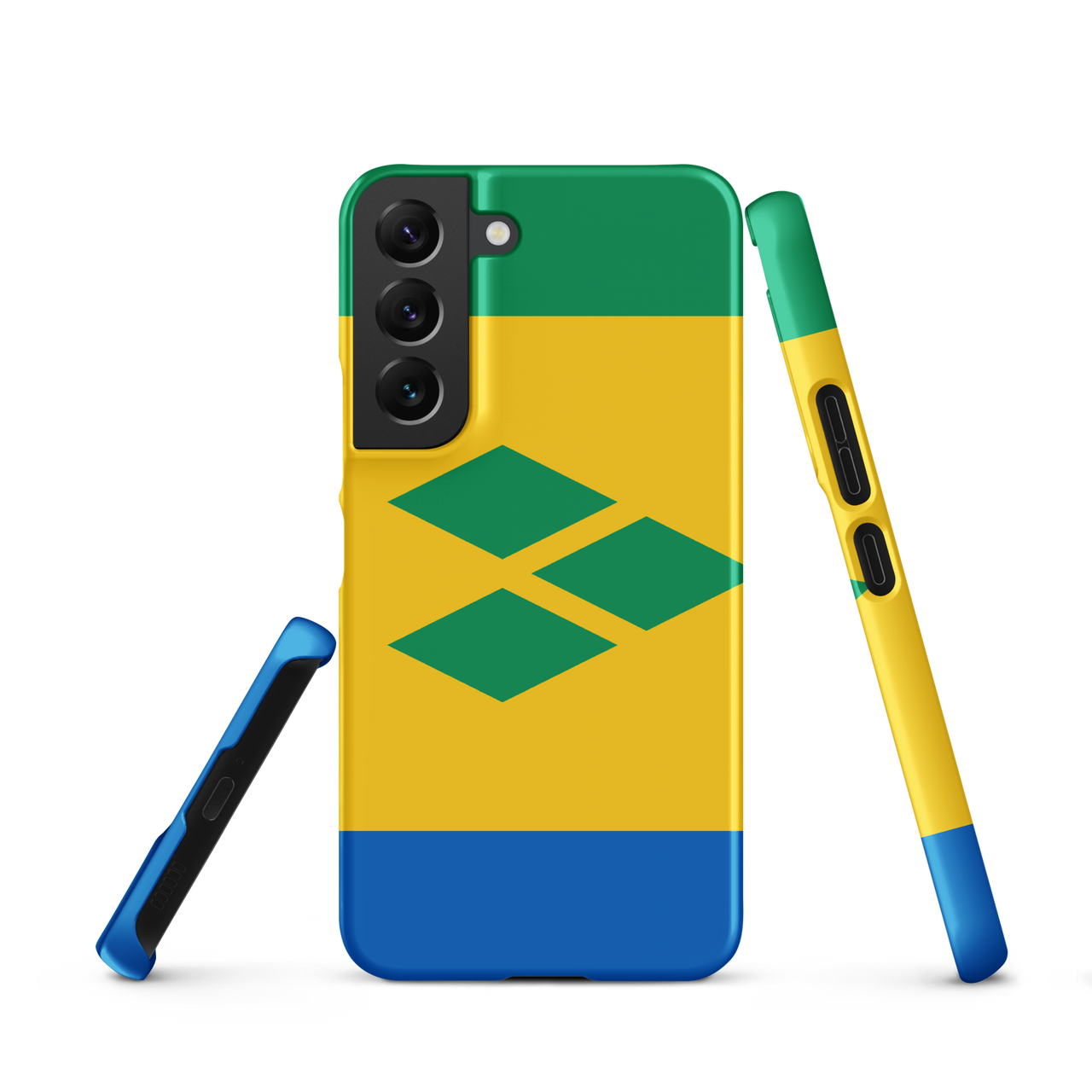 St. Vincent and the Grenadines Flag Snap case for Samsung®