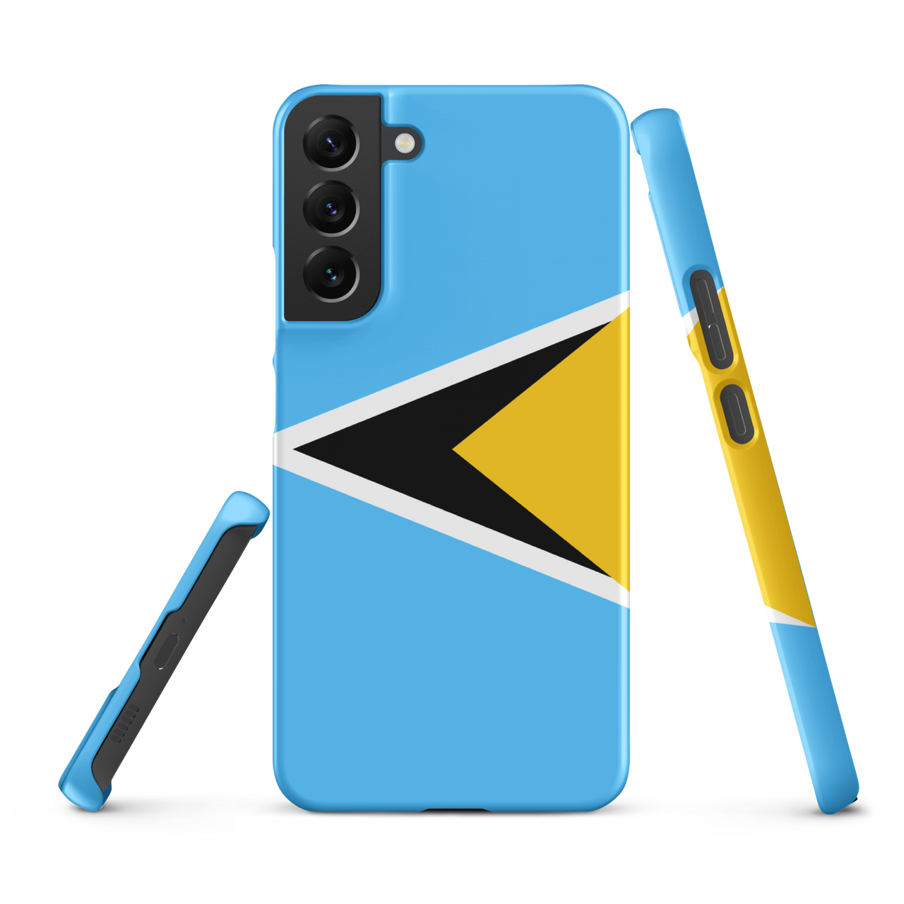 St. Lucia Flag Snap case for Samsung®