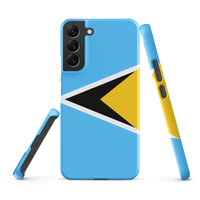 Thumbnail for St. Lucia Flag Snap case for Samsung®