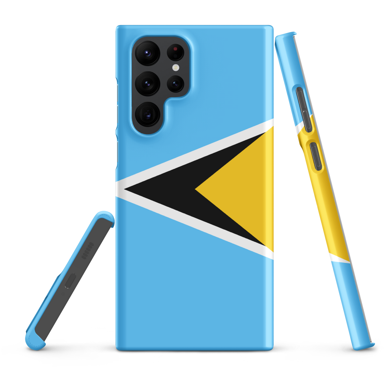 St. Lucia Flag Snap case for Samsung®