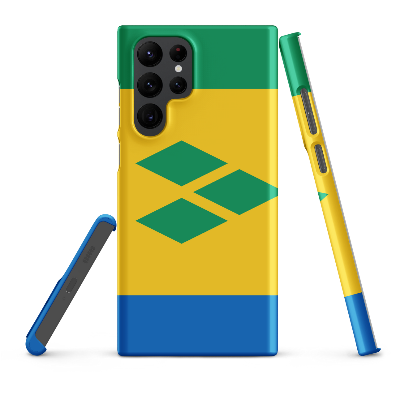 St. Vincent and the Grenadines Flag Snap case for Samsung®