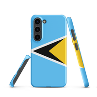 Thumbnail for St. Lucia Flag Snap case for Samsung®