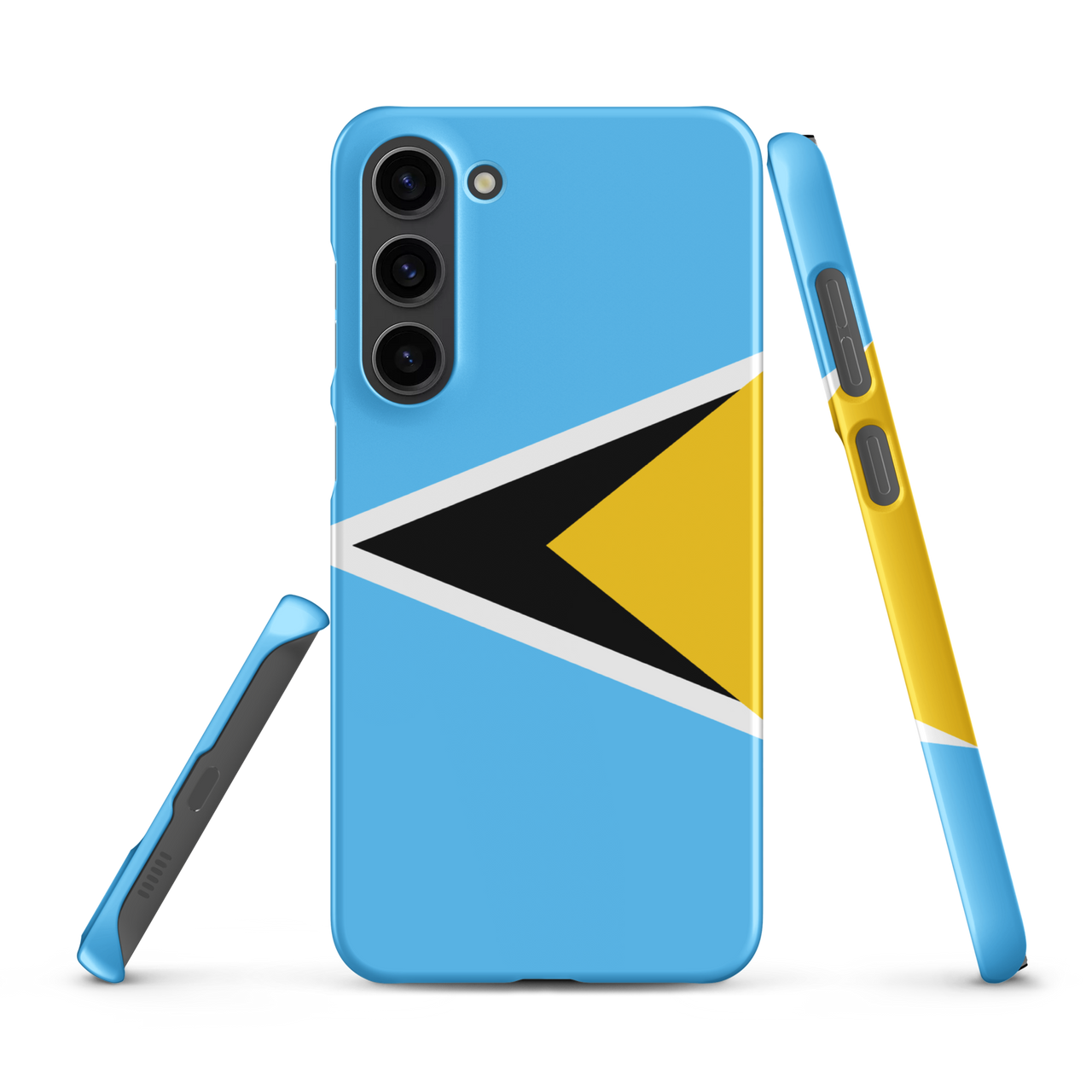 St. Lucia Flag Snap case for Samsung®