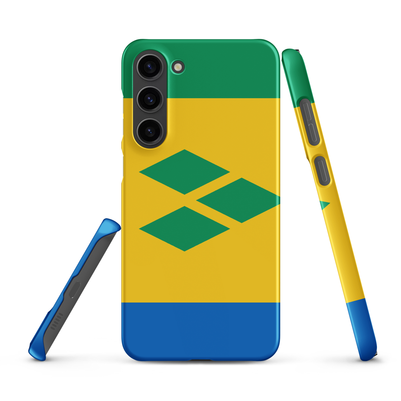 St. Vincent and the Grenadines Flag Snap case for Samsung®