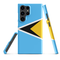 Thumbnail for St. Lucia Flag Snap case for Samsung®