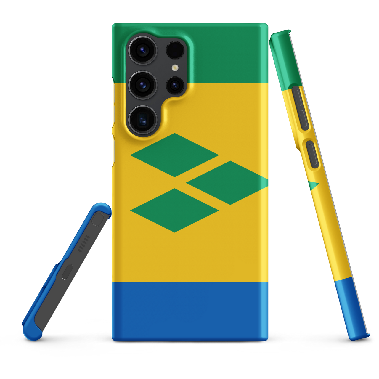 St. Vincent and the Grenadines Flag Snap case for Samsung®