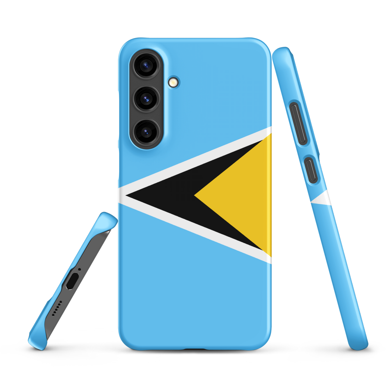 St. Lucia Flag Snap case for Samsung®