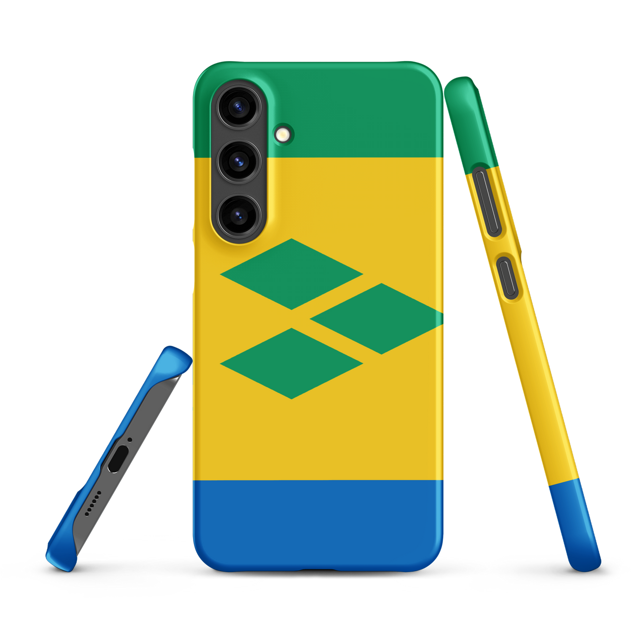 St. Vincent and the Grenadines Flag Snap case for Samsung®